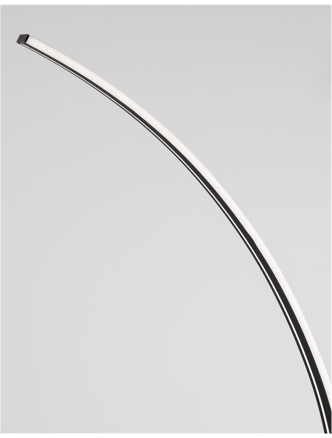 NV 9348092 Stojací lampa BRETON černý hliník a akryl LED 40W 230V 3000K IP20 stmívatelné - NOVA LUCE (obrázek 7)