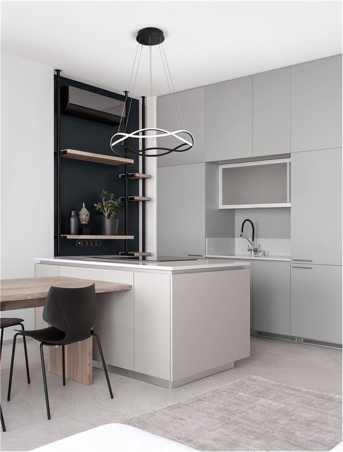 NV 9348102 Závěsné svítidlo JINAL LED závěsné svítidlo černý kov, hliník a silikon 3000K 50W IP20 stmívatelné - NOVA LUCE