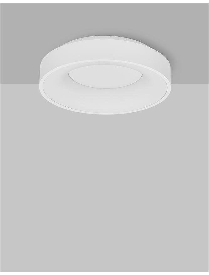 NV 9353830 Stropní svítidlo RANDO THIN bílý hliník a akryl LED 30W 230V 3000K IP20 stmívatelné - NOVA LUCE (obrázek 3)