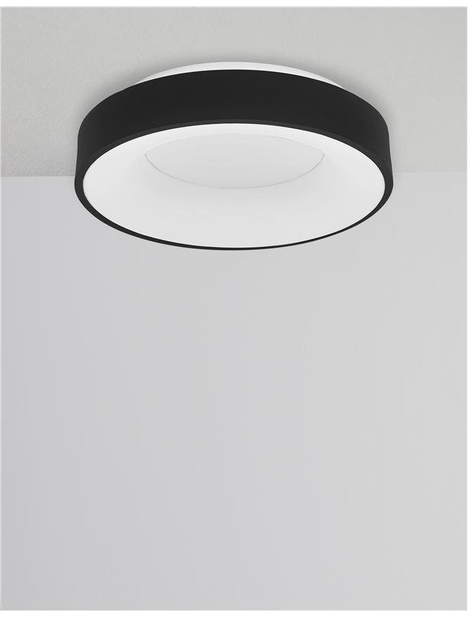NV 9353831 Stropní svítidlo RANDO THIN černý hliník a akryl LED 30W 230V 3000K IP20 stmívatelné - NOVA LUCE (obrázek 4)