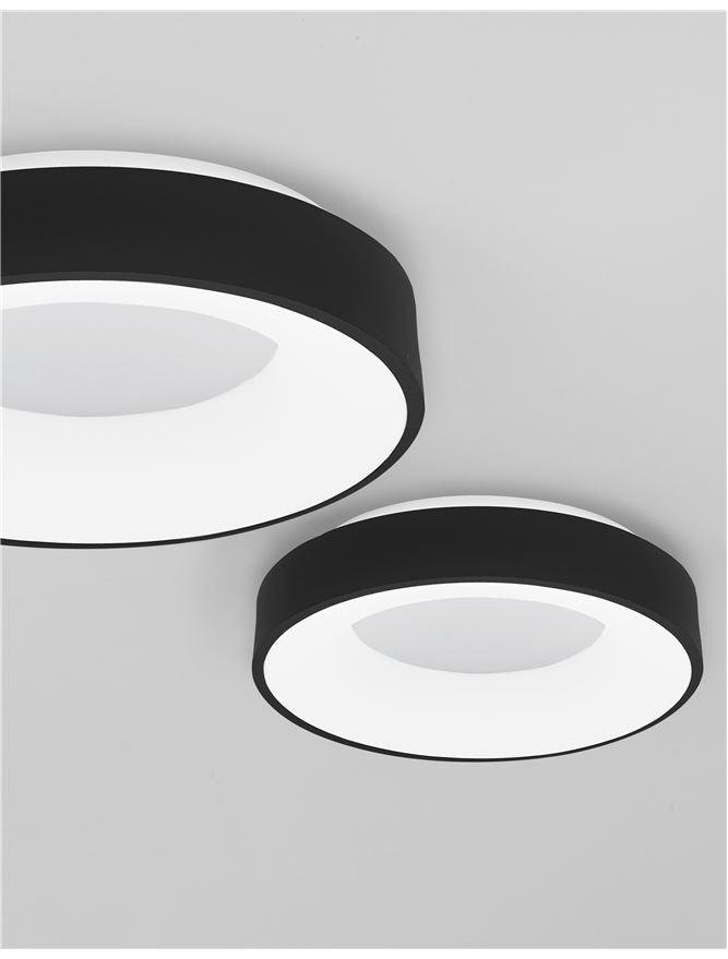 NV 9353831 Stropní svítidlo RANDO THIN černý hliník a akryl LED 30W 230V 3000K IP20 stmívatelné - NOVA LUCE (obrázek 5)