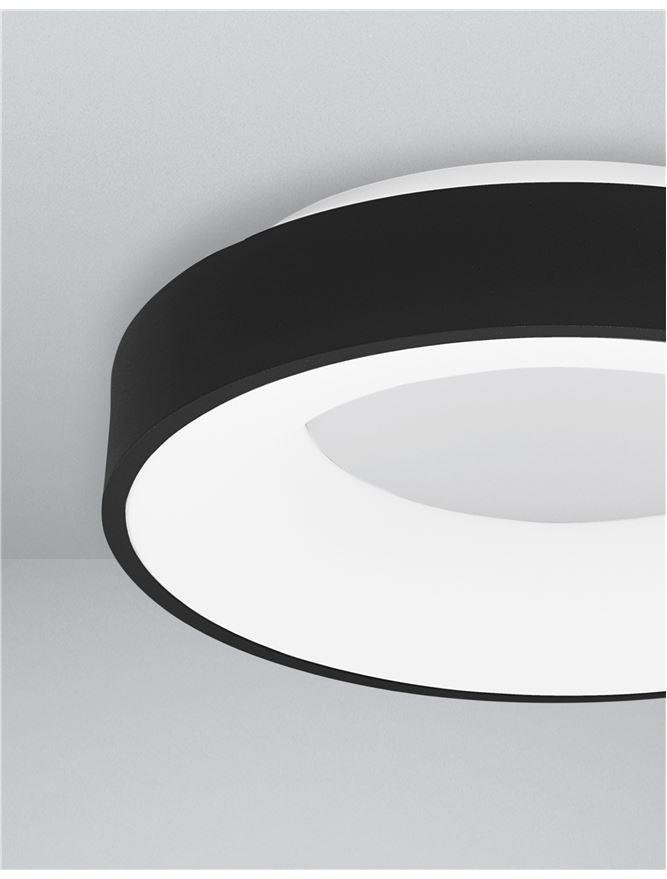 NV 9353831 Stropní svítidlo RANDO THIN černý hliník a akryl LED 30W 230V 3000K IP20 stmívatelné - NOVA LUCE (obrázek 6)
