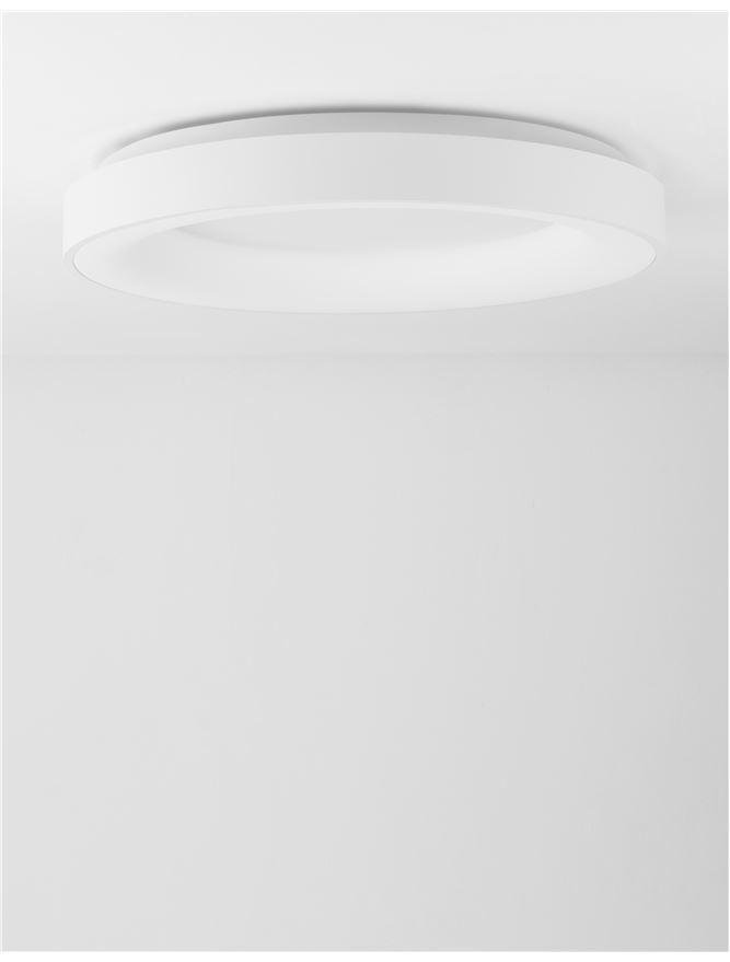 NV 9353850 Stropní svítidlo RANDO THIN bílý hliník a akryl LED 50W 230V 4000K IP20 stmívatelné - NOVA LUCE