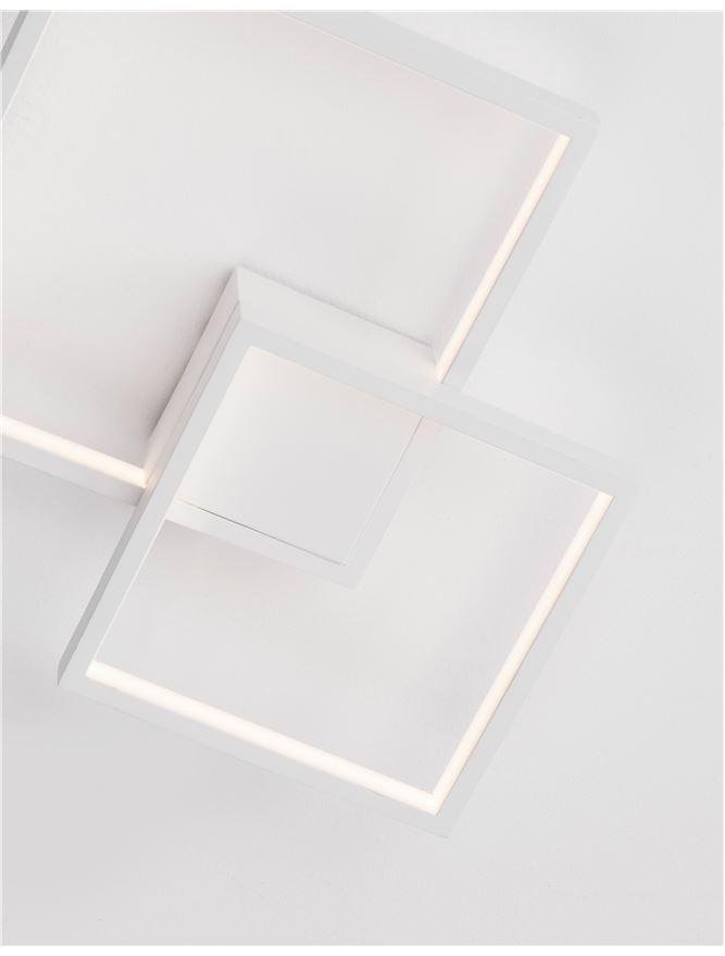 NV 9364038 Stropní svítidlo PORTO bílá ocel hliník a akryl LED 19W 230V 3000K IP20 - NOVA LUCE (obrázek 5)