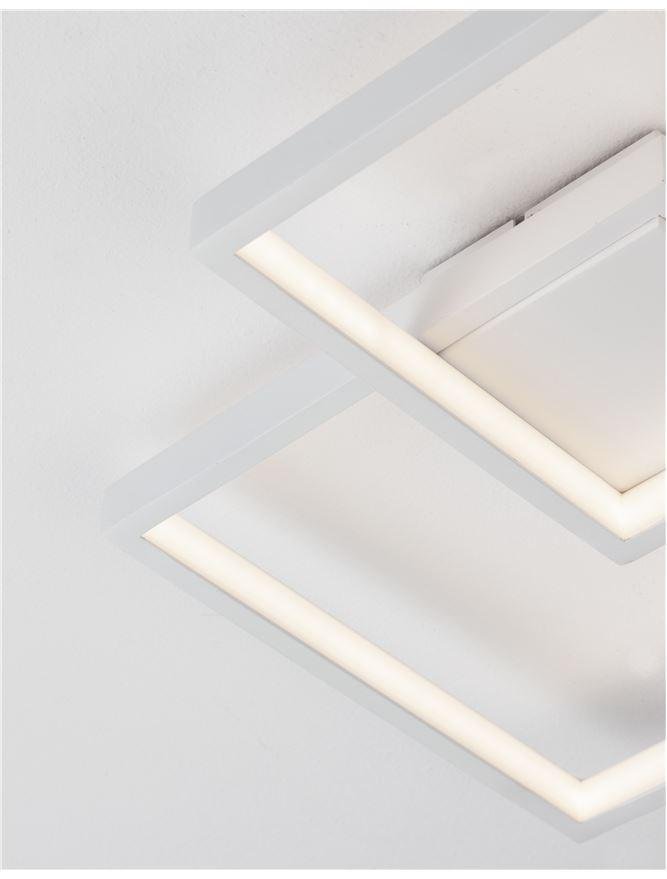 NV 9364038 Stropní svítidlo PORTO bílá ocel hliník a akryl LED 19W 230V 3000K IP20 - NOVA LUCE (obrázek 6)