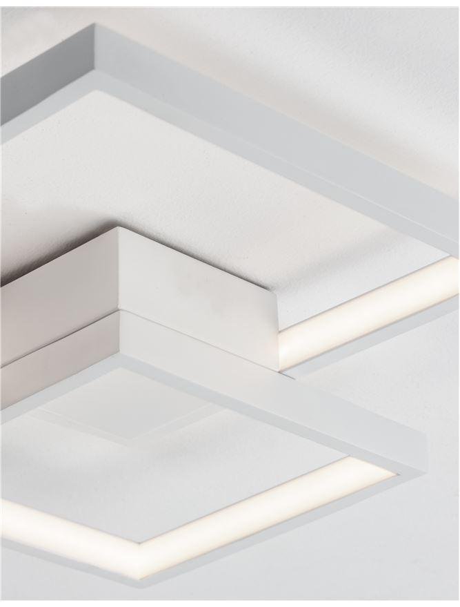 NV 9364038 Stropní svítidlo PORTO bílá ocel hliník a akryl LED 19W 230V 3000K IP20 - NOVA LUCE (obrázek 7)