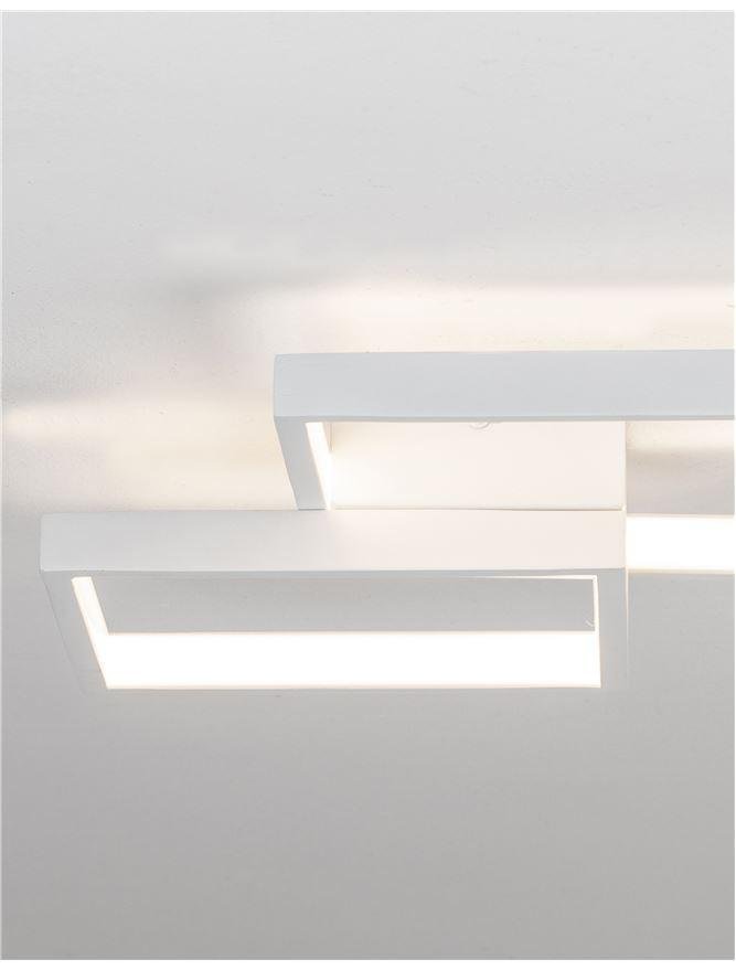 NV 9364038 Stropní svítidlo PORTO bílá ocel hliník a akryl LED 19W 230V 3000K IP20 - NOVA LUCE (obrázek 8)