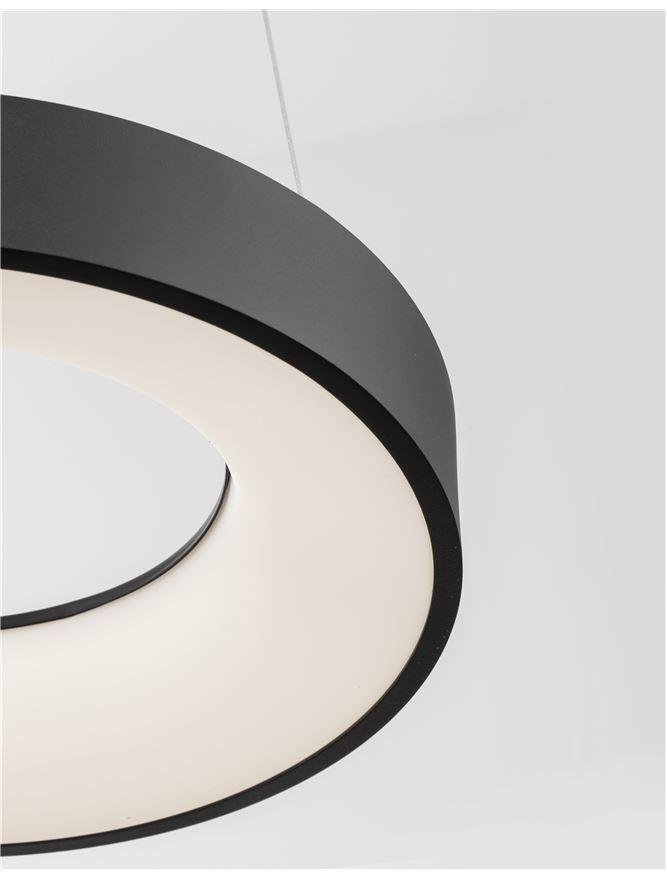 NV 9453431 Závěsné svítidlo RANDO THIN černý hliník a akryl LED 30W 230V 3000K IP20 stmívatelné - NOVA LUCE (obrázek 3)