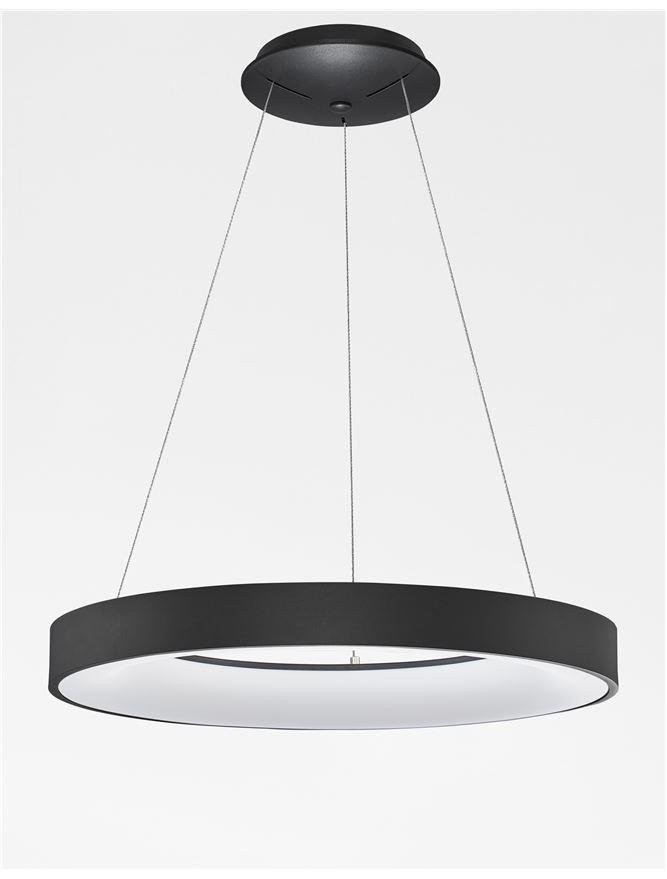 NV 9453451 Závěsné svítidlo RANDO THIN černý hliník a akryl LED 50W 230V 4000K IP20 stmívatelné - NOVA LUCE (obrázek 3)