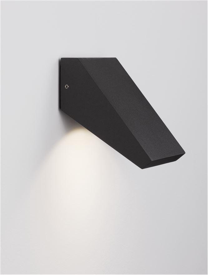 NV 9492620 Venkovní nástěnné svítidlo PARRIS antracitový hliník a čiré sklo LED 8.6W 3000K 220-240V 101st. IP65 - NOVA LUCE (obrázek 10)