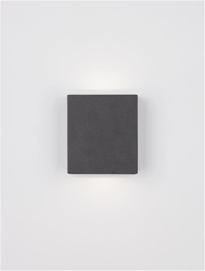 NV 9492650 Venkovní nástěnné svítidlo PARRIS antracit / čiré sklo LED 10.4W 3000K 220-240V 266st. IP65 světlo nahoru a dolů - NOVA LUCE (obrázek 4)