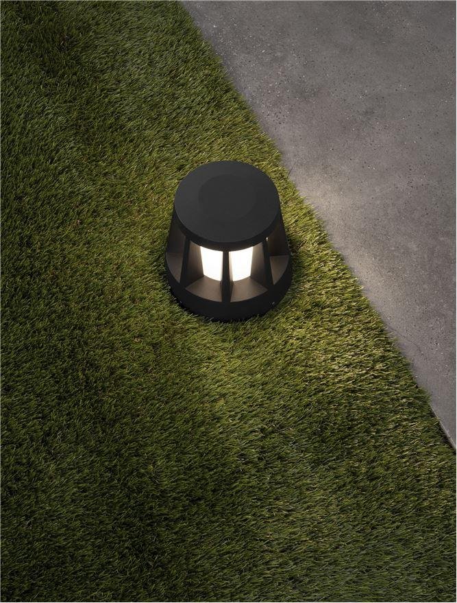 NV 9492660 Venkovní sloupkové svítidlo STARK antracitový hliník a matný akryl LED 8.2W 3000K 220-240V 168st. IP65 - NOVA LUCE (obrázek 4)