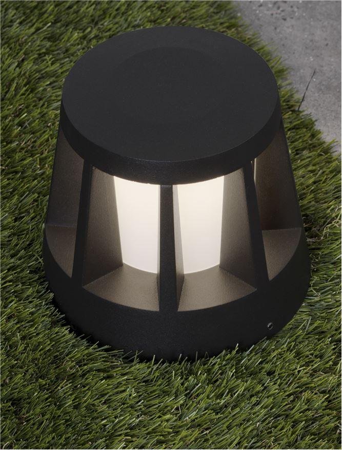 NV 9492660 Venkovní sloupkové svítidlo STARK antracitový hliník a matný akryl LED 8.2W 3000K 220-240V 168st. IP65 - NOVA LUCE (obrázek 5)
