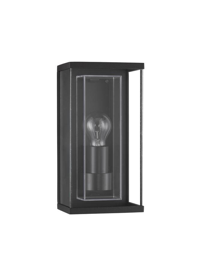 NV 9492710 Venkovní nástěnné svítidlo REGINA antracitový hliník a čiré sklo E27 1x12W 220-240V bez žárovky IP65 - NOVA LUCE (obrázek 2)