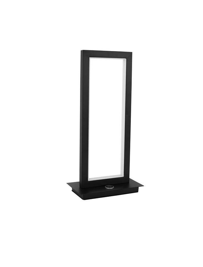 NV 9500811 Stolní lampa WENNA matný černý hliník a akryl 3-krokově dotykově stmívatelné LED 12W 230V 3000K IP20 - NOVA LUCE (obrázek 2)