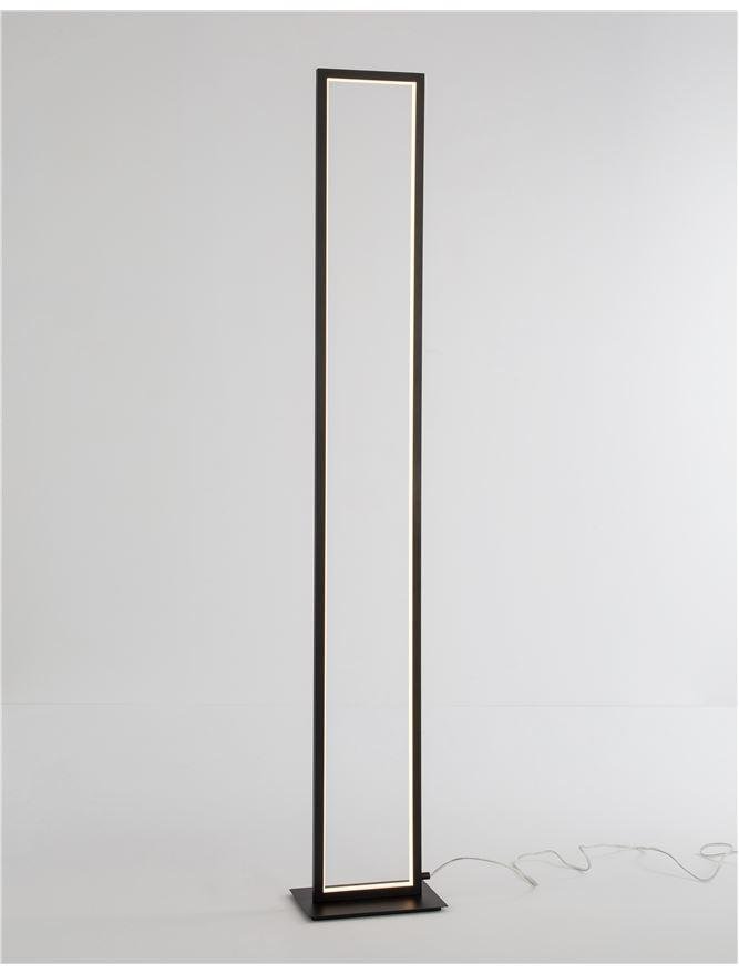 NV 9500812 Stojací lampa WENNA matný černý hliník a akryl LED 36W 230V 3000K IP20 - NOVA LUCE (obrázek 4)
