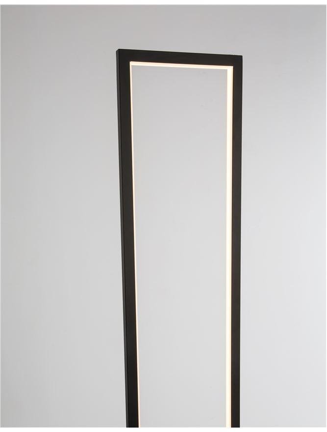 NV 9500812 Stojací lampa WENNA matný černý hliník a akryl LED 36W 230V 3000K IP20 - NOVA LUCE (obrázek 6)