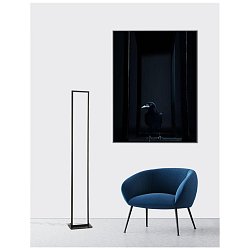 Obrázek pro produkt Stojací lampa WENNA matný černý hliník a akryl LED 36W 230V 3000K IP20 - NOVA LUCE