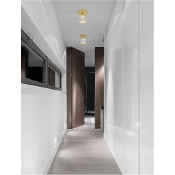 Obrázek pro produkt Stropní svítidlo BRILLANTE zlatý hliník a akryl LED 4W 230V 3200K IP20 - NOVA LUCE