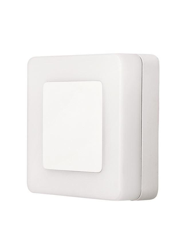 NV 9529720 Venkovní nástěnné svítidlo TUNE bílý hliník a akryl LED 9W 3000K 100-240V 115st. IP65 - NOVA LUCE