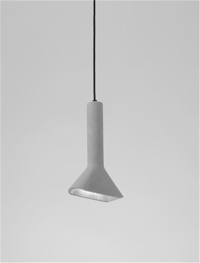 NV 9540205 Závěsné svítidlo DYLAN šedý beton E14 1x5W 230V IP20 bez žárovky - NOVA LUCE