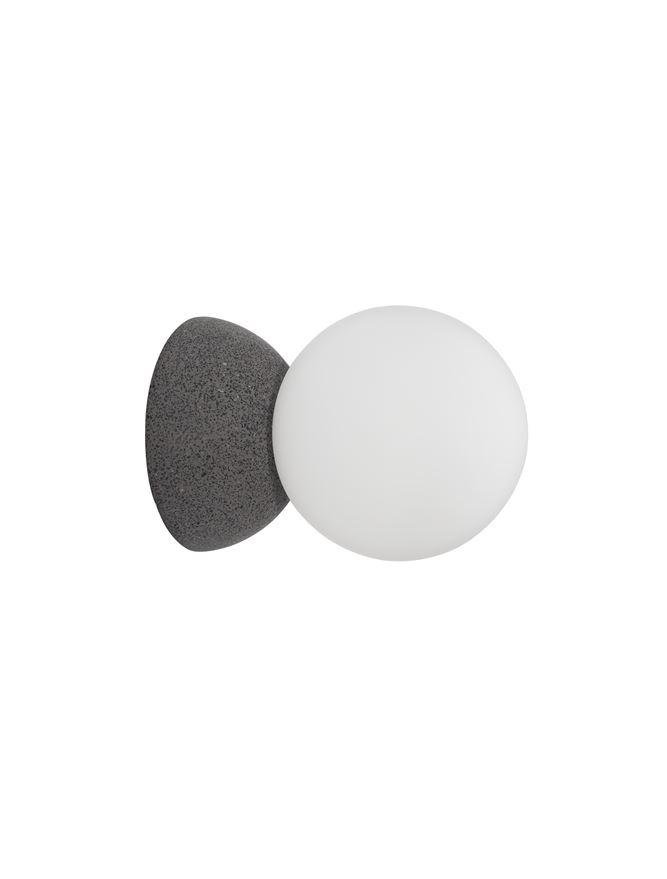 NV 9577012 Nástěnné svítidlo ZERO šedý beton a opálové sklo G9 1x5W IP20 220-240V bez žárovky - NOVA LUCE (obrázek 2)
