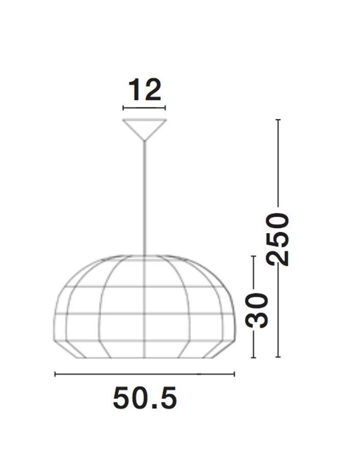 NV 9586431 Závěsné svítidlo MELODY přírodní ratan černý kabel E27 1x12W IP20 bez žárovky - NOVA LUCE (obrázek 11)