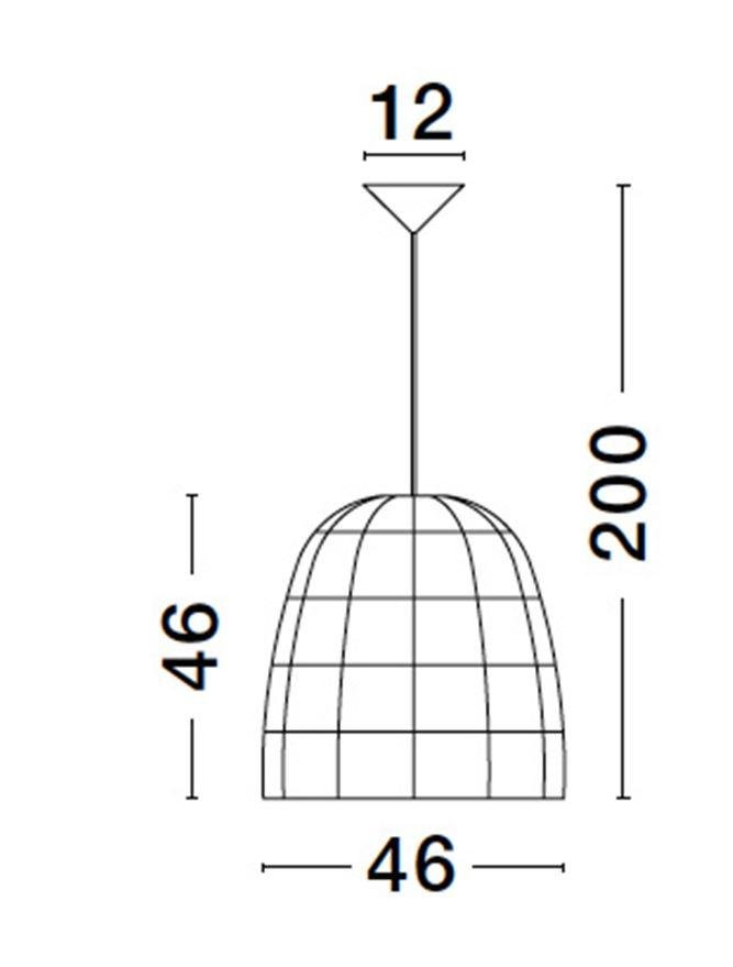 NV 9586504 Závěsné svítidlo MARLO přírodní ratan černý kabel E27 1x12W 230V IP20 bez žárovky - NOVA LUCE (obrázek 10)
