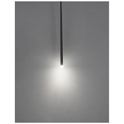 Obrázek pro produkt Závěsné svítidlo GIONO černý hliník a akryl LED 1x3W 230V 3000K IP20 - NOVA LUCE