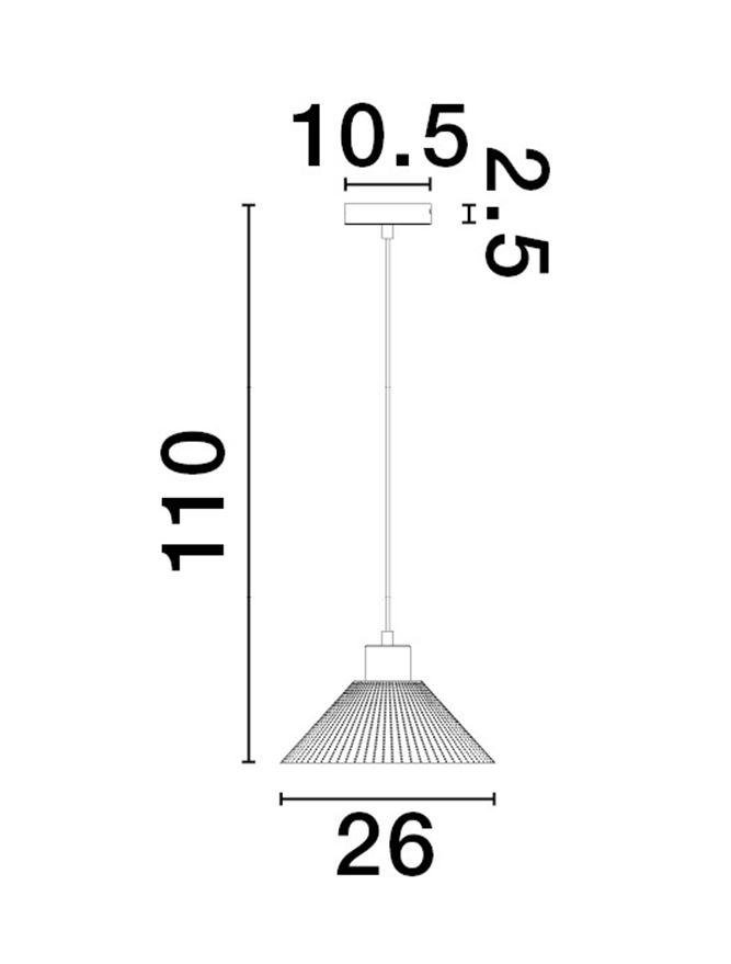 NV 9620128 Závěsné svítidlo IAN matný černý kov přírodní dřevo E27 1x12W 230V bez žárovky IP20 - NOVA LUCE (obrázek 4)