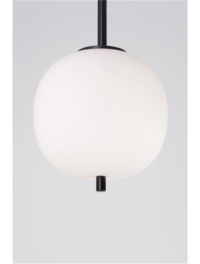 NV 9624074 Závěsné svítidlo LATO černý kov a opálové sklo E14 1x5W 230V IP20 bez žárovky - NOVA LUCE (obrázek 8)