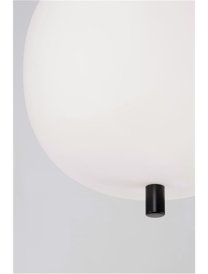 NV 9624074 Závěsné svítidlo LATO černý kov a opálové sklo E14 1x5W 230V IP20 bez žárovky - NOVA LUCE (obrázek 9)