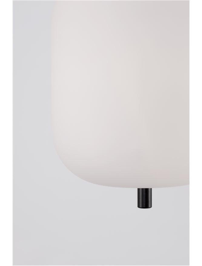 NV 9624075 Závěsné svítidlo LATO černý kov a opálové sklo E14 1x5W 230V IP20 bez žárovky - NOVA LUCE (obrázek 5)