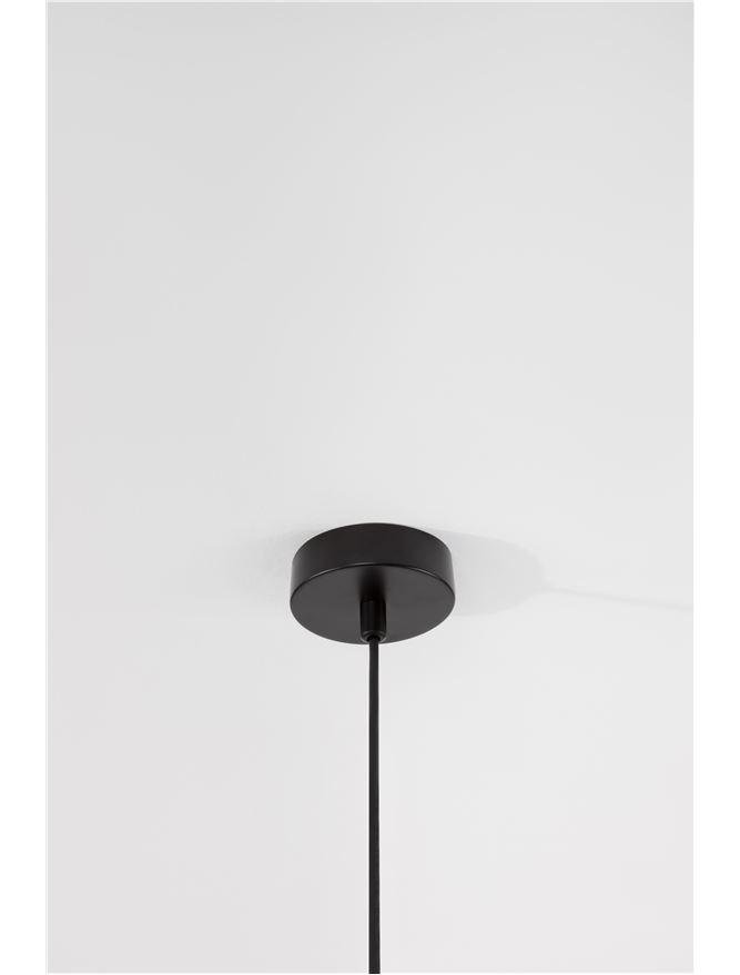 NV 9624075 Závěsné svítidlo LATO černý kov a opálové sklo E14 1x5W 230V IP20 bez žárovky - NOVA LUCE (obrázek 7)