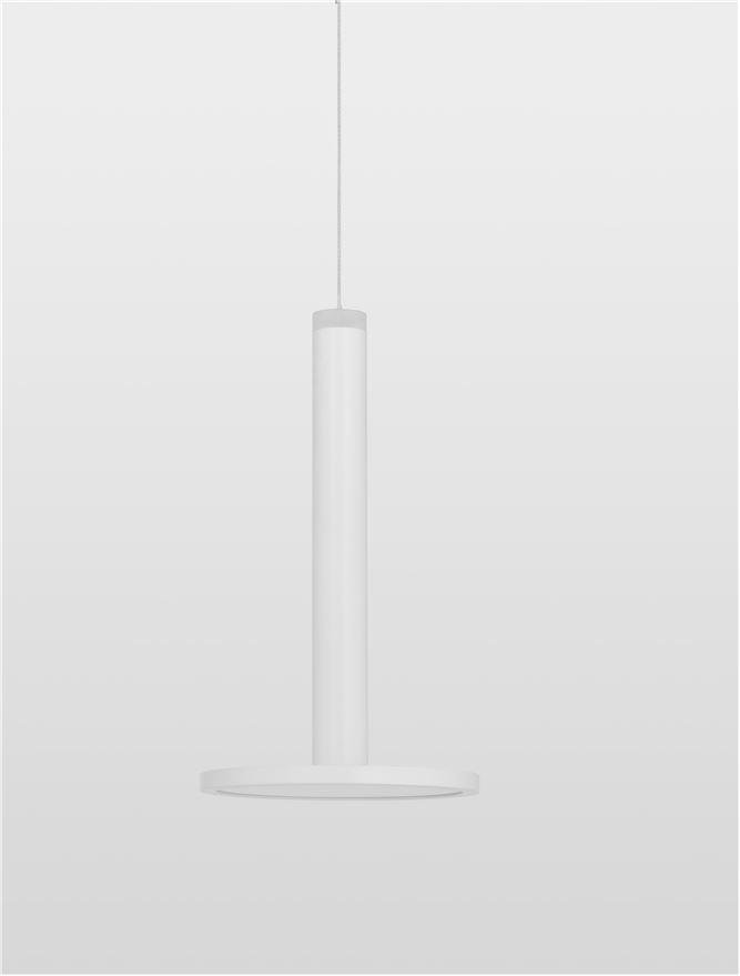 NV 9695228 Závěsné svítidlo PALENCIA matný bílý kov LED 11W 230V 3000K IP20 - NOVA LUCE (obrázek 5)