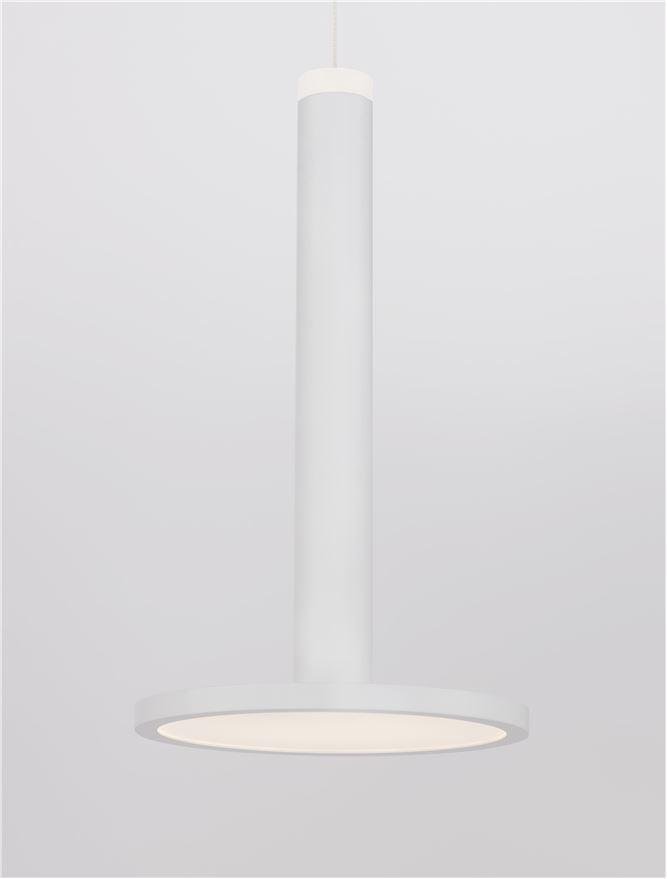 NV 9695228 Závěsné svítidlo PALENCIA matný bílý kov LED 11W 230V 3000K IP20 - NOVA LUCE (obrázek 6)