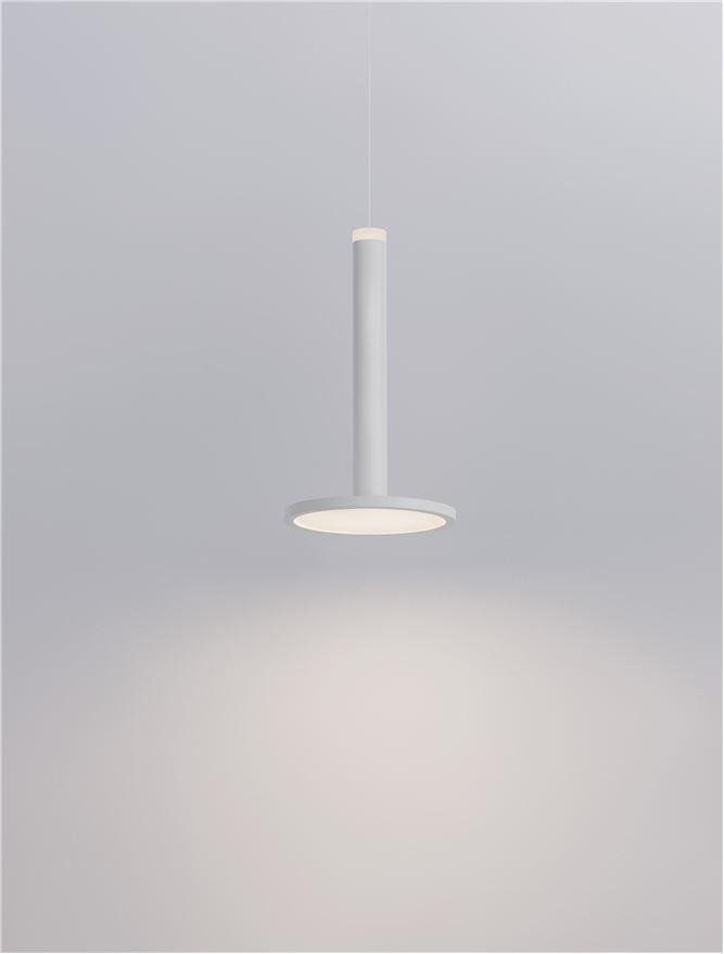 NV 9695228 Závěsné svítidlo PALENCIA matný bílý kov LED 11W 230V 3000K IP20 - NOVA LUCE (obrázek 8)