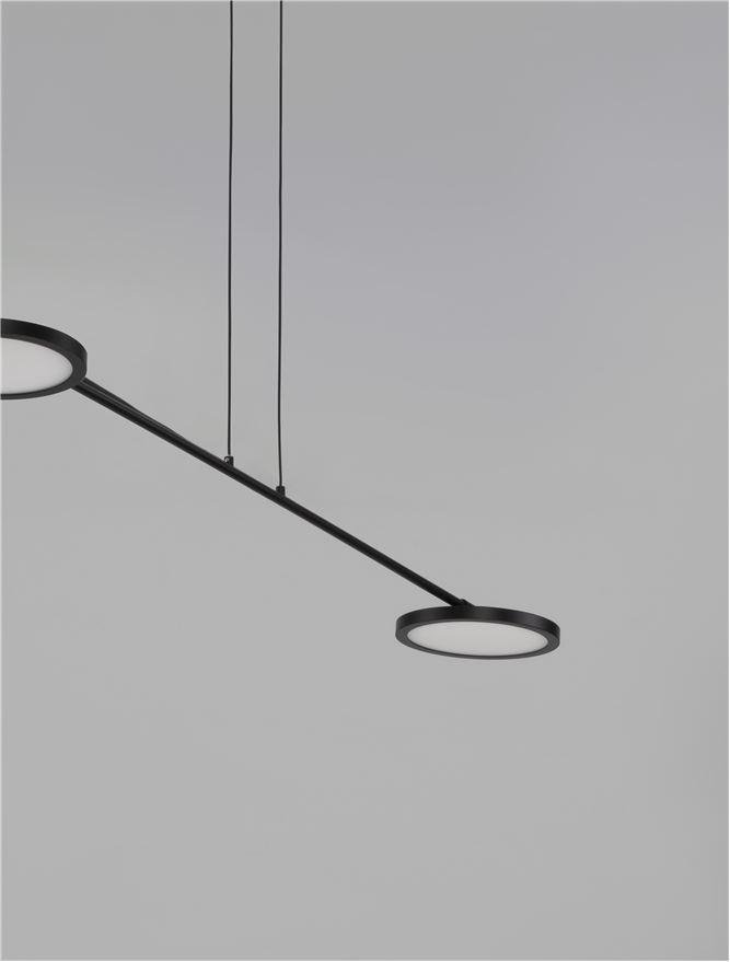 NV 9695252 Závěsné svítidlo SCOPE černá LED 19.4W 3000K stmívatelné - NOVA LUCE (obrázek 3)