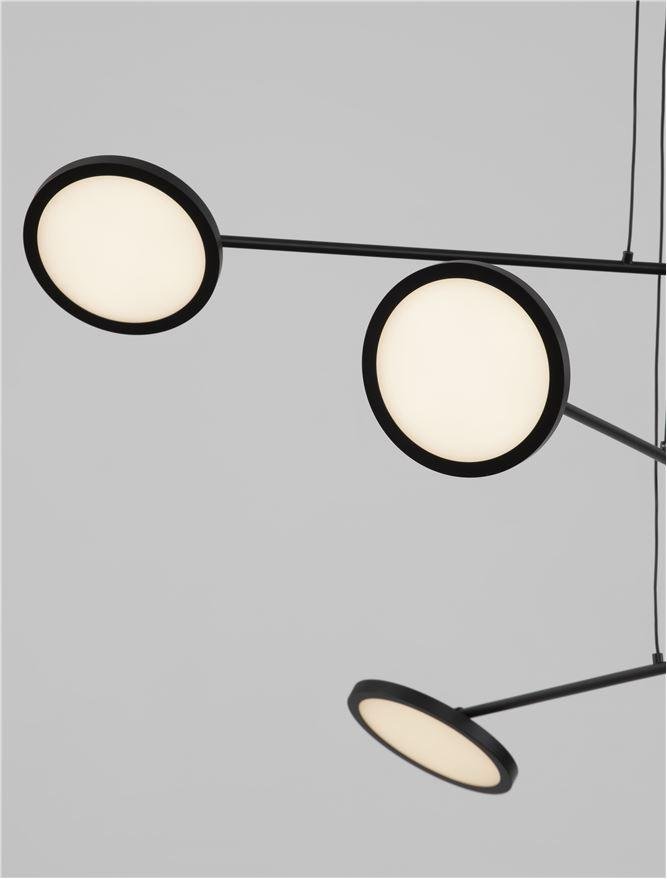 NV 9695254 Závěsné svítidlo SCOPE černá LED 49.2W 3000K stmívatelné - NOVA LUCE (obrázek 3)