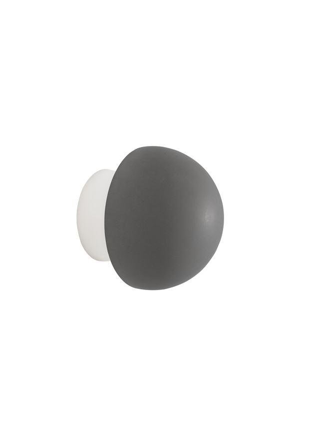 NV 9831051 Nástěnné svítidlo NETUNE šedý beton a bílý hliník LED 6W 220-240V 3000K IP20 - NOVA LUCE (obrázek 2)