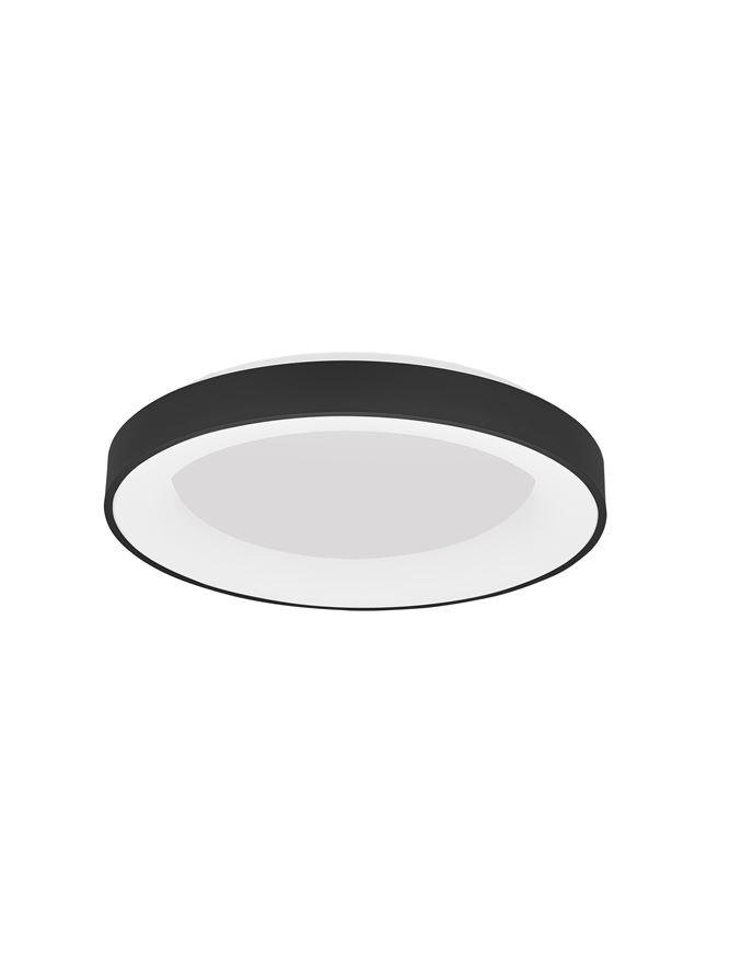 Levně NV 9853042 Stropní svítidlo RANDO SMART černý hliník a akryl LED 50W 230V 3000K - 4000K IP20 Tuya stmívatelné - NOVA LUCE