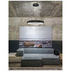 Obrázek pro produkt Závěsné svítidlo RANDO SMART černý hliník a akryl LED 50W 230V 3000K - 4000K IP20 Tuya stmívatelné - NOVA LUCE