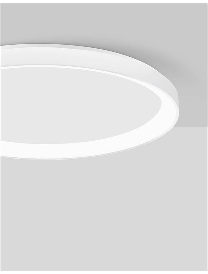 NV 9853671 Stropní svítidlo PERTINO bílý hliník a akryl LED 30W 230V 3000K IP20 stmívatelné - NOVA LUCE