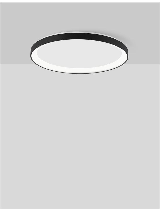 NV 9853674 Stropní svítidlo PERTINO černý hliník a akryl LED 38W 230V 3000K IP20 stmívatelné - NOVA LUCE (obrázek 3)