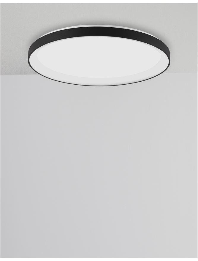 NV 9853674 Stropní svítidlo PERTINO černý hliník a akryl LED 38W 230V 3000K IP20 stmívatelné - NOVA LUCE (obrázek 4)