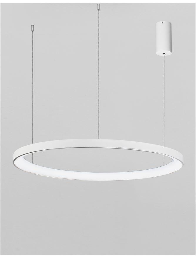 NV 9853685 Závěsné svítidlo PERTINO bílý hliník a akryl LED 60W 230V 3000K IP20 stmívatelné - NOVA LUCE (obrázek 3)