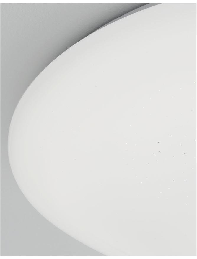 NV 9910020 Stropní svítidlo ASTERION bílý akrylový difuzor LED 2x24W 230V 3000K-4000K-5500K IP20 stmívatelné - NOVA LUCE