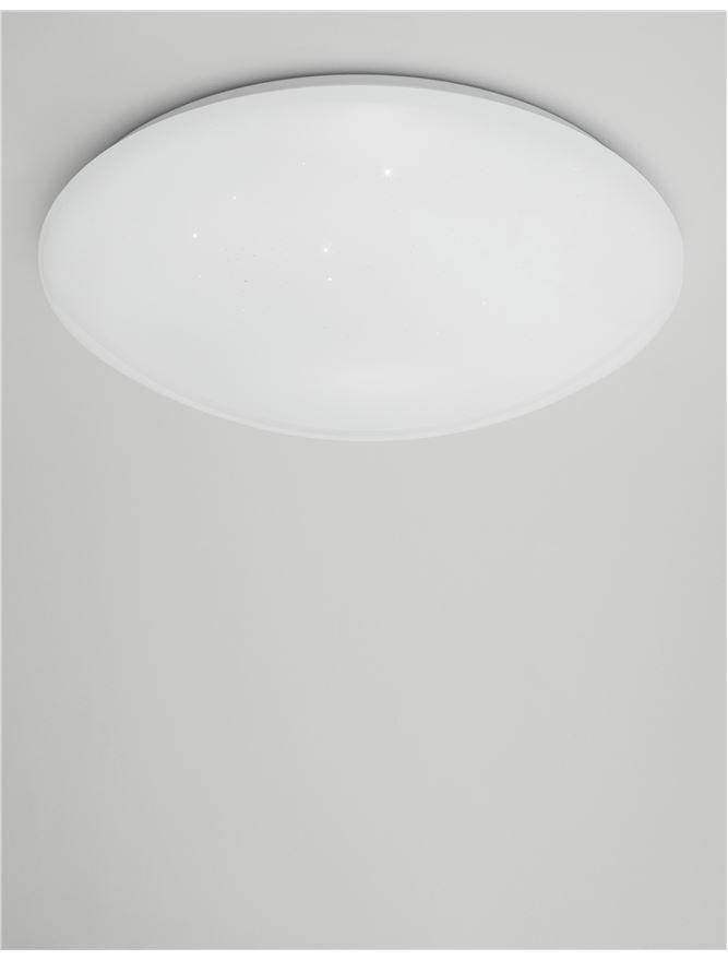 NV 9910020 Stropní svítidlo ASTERION bílý akrylový difuzor LED 2x24W 230V 3000K-4000K-5500K IP20 stmívatelné - NOVA LUCE (obrázek 3)