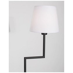 Obrázek pro produkt Stojací lampa SAVONA černý hliník E27 1x12W 230V IP20 bez žárovky - NOVA LUCE