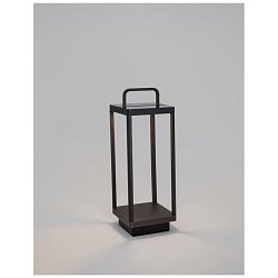 Obrázek pro produkt Venkovní stojací lampa BALI antracitový hliník LED 2W 3000K 5V DC 108st. IP65 solární / USB kabel / vypínač na těle / stmívatelné - NOVA LUCE
